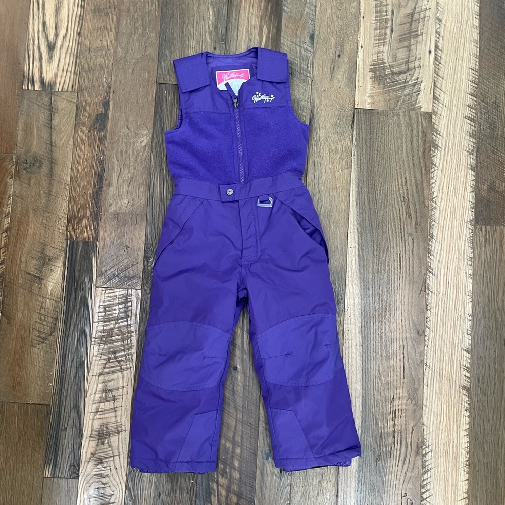 Weatherproof snowboard ski snow bibs girl 6